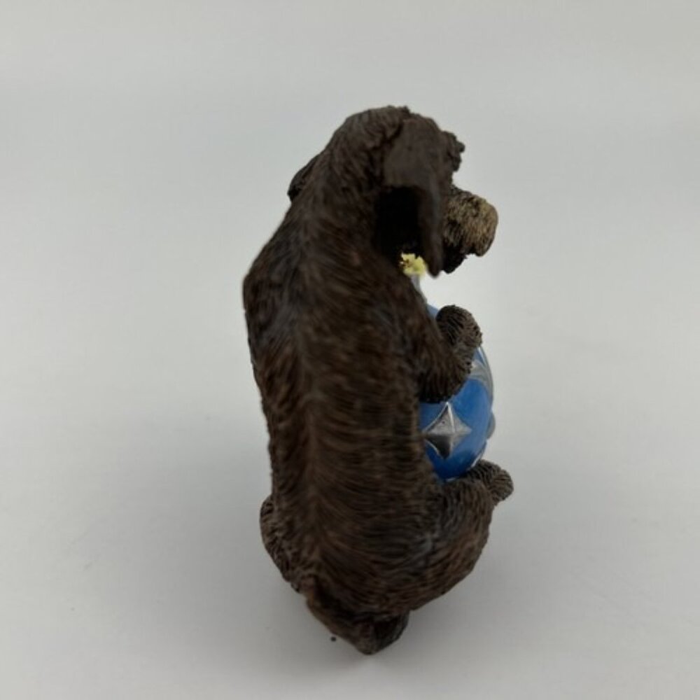 Danbury Mint Delightful Dachshunds Christmas Ornament HAVING A BALL - Picture 7 of 8